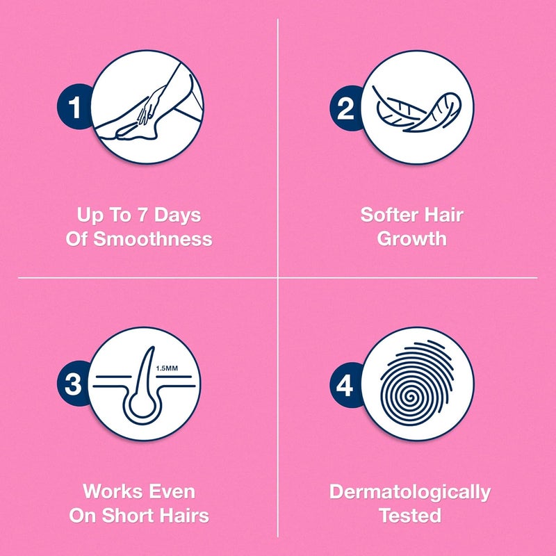 Veet Silky Fresh Hair Removal Cream - Aloe Vera & Violet Blossom - Image 5